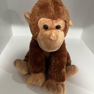 Brown Stuffed Monkey Toy